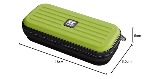 TARGET Darts Takoma Dart Case Wallet, Regular Size, Blue | Store 3 Fully Assembled Darts & Accessories | Dart Holder with Zip Lock Pouches, Store Flights, Shafts & Swiss Points