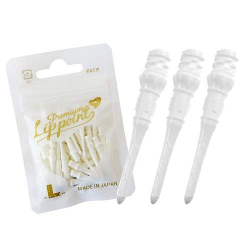 L.Style LSTYLE Dart Tips: Premium Lippoint - 2BA Standard Thread - Plastic Soft Tip Dart Points (30 and 60 Packs)