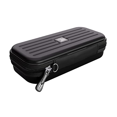TARGET Darts Takoma Dart Case Wallet, Regular Size, Blue | Store 3 Fully Assembled Darts & Accessories | Dart Holder with Zip Lock Pouches, Store Flights, Shafts & Swiss Points