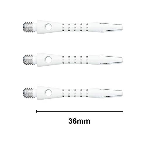RED DRAGON DRX Coated Aluminium Dart Stems (Shafts) - 2 sets per pack (6 Stems in total)