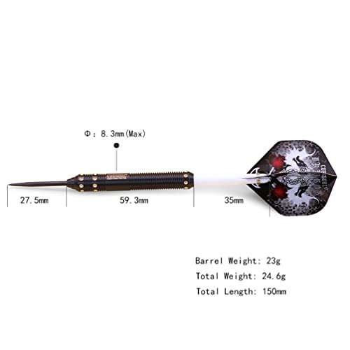 CUESOUL Dragon Series 21/23/25 Grams Steel Tip Darts