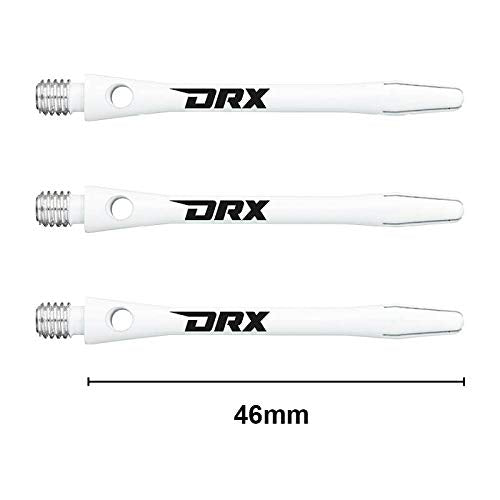 RED DRAGON DRX Coated Aluminium Dart Stems (Shafts) - 2 sets per pack (6 Stems in total)