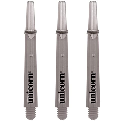 Unicorn Dart Shafts | Gripper 3 Value Pack | Durable Nylon | White | 15 Stems | Medium 44.2 mm