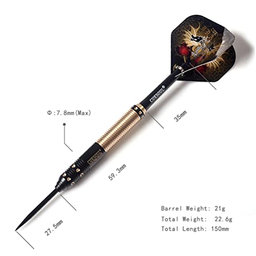 CUESOUL Dragon Series 21/23/25 Grams Steel Tip Darts