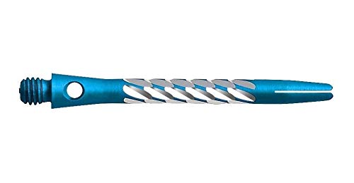 Unicorn Darts Shafts | Premier | Anodised Aluminium | Short 27.0 mm or Medium 45.0 mm | 3 Stems