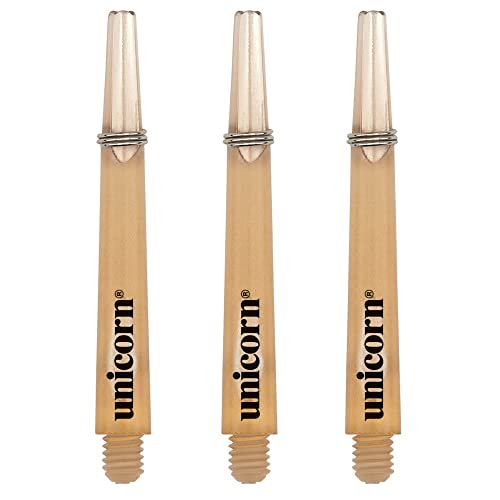 Unicorn Dart Shafts | Gripper 3 Value Pack | Durable Nylon | White | 15 Stems | Medium 44.2 mm