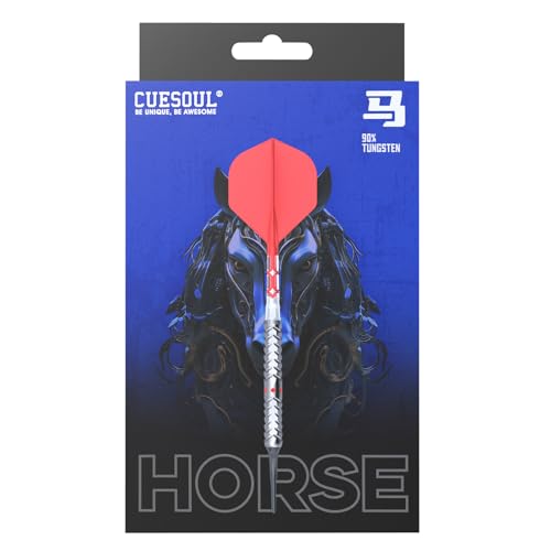 CUESOUL Chinese Zodiac Series 18g/19g/20g Soft Tip 90% Tungsten Dart Set with Integrated ROST T19 Flight