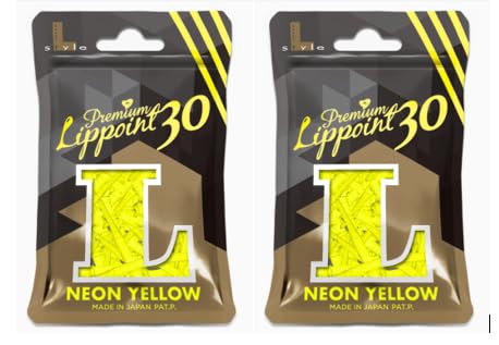 L.Style LSTYLE Dart Tips: Premium Lippoint - 2BA Standard Thread - Plastic Soft Tip Dart Points (30 and 60 Packs)