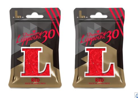 L.Style LSTYLE Dart Tips: Premium Lippoint - 2BA Standard Thread - Plastic Soft Tip Dart Points (30 and 60 Packs)