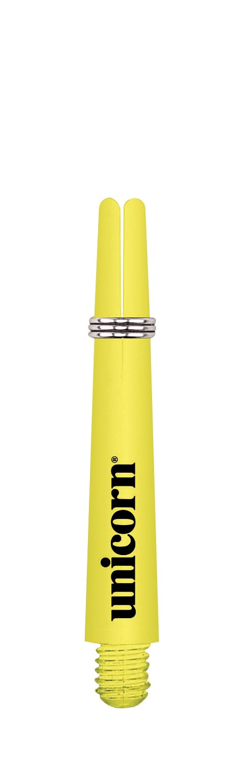 Unicorn Dart Shafts | Gripper 3 Value Pack | Durable Nylon | White | 15 Stems | Medium 44.2 mm