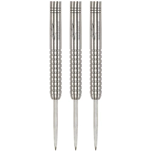 UNICORN Steel Tip Darts Barrels Only | Gary 'The Flying Scotsman' Anderson Purist Player Development Lab Phase 1, 2 & 4 | 90% Natural Tungsten Barrels | 21g, 22g, 23g, 24g, 25g, 26g or 27g