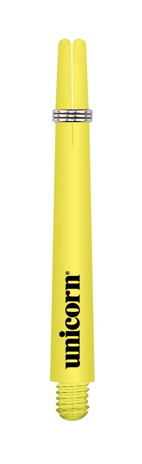 Unicorn Dart Shafts | Gripper 3 Value Pack | Durable Nylon | White | 15 Stems | Medium 44.2 mm