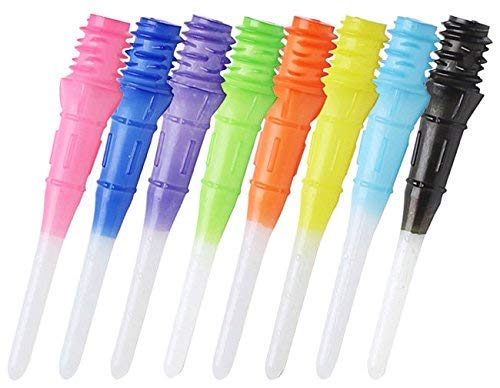 L.Style LSTYLE Dart Tips: Premium Lippoint - 2BA Standard Thread - Plastic Soft Tip Dart Points (30 and 60 Packs)