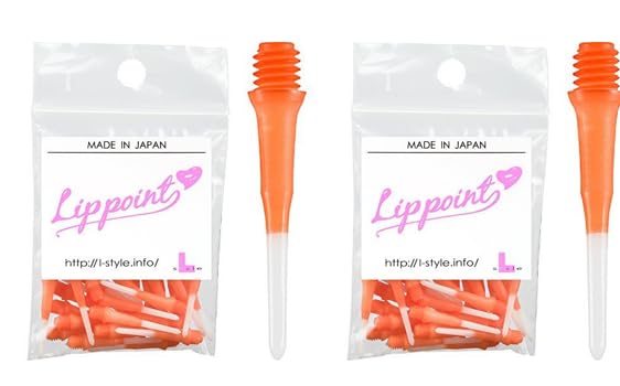 L.Style LSTYLE Dart Tips: Premium Lippoint - 2BA Standard Thread - Plastic Soft Tip Dart Points (30 and 60 Packs)