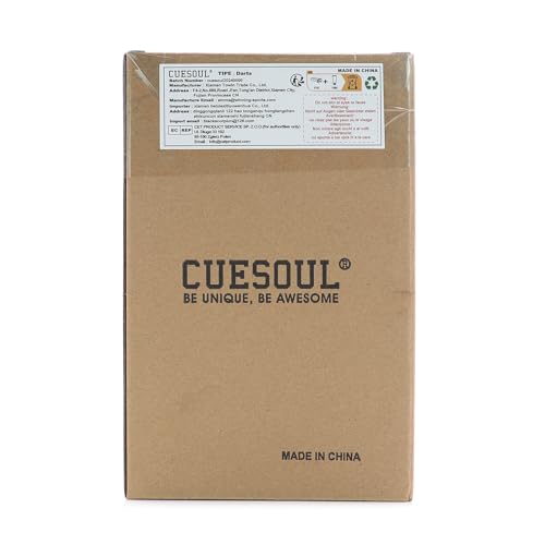 CUESOUL Chinese Zodiac Series 18g/19g/20g Soft Tip 90% Tungsten Dart Set with Integrated ROST T19 Flight
