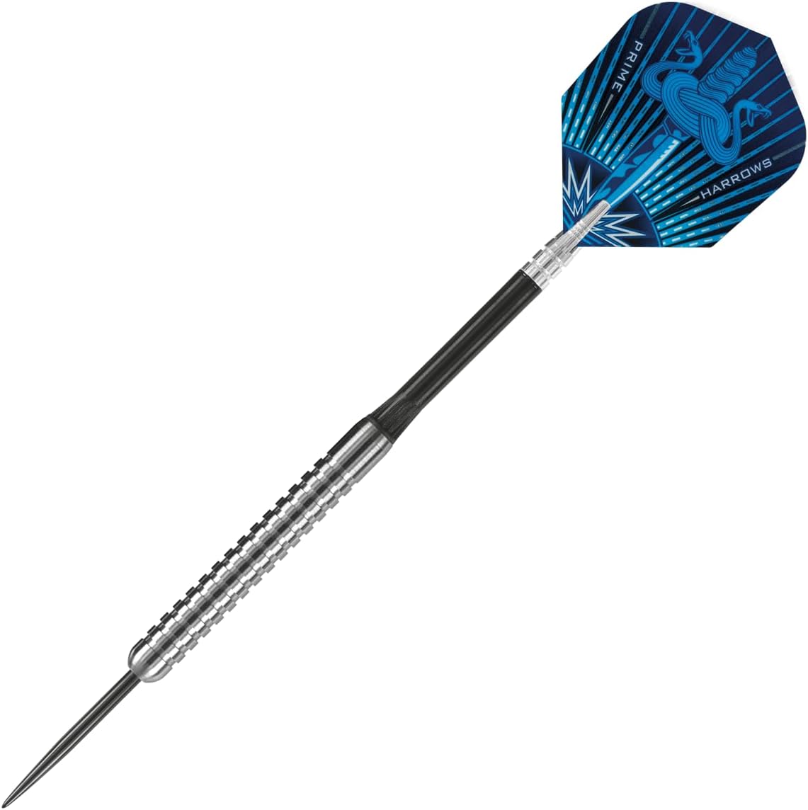 Harrows Assassin Tungsten Pro Darts | Steel Tip Darts set with carry case | All Weights| Includes Nylon Shafts, 100 Micron Prime Flights and Travel Case (20g)
