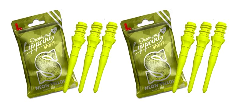 L.Style LSTYLE Dart Tips: Premium Lippoint - 2BA Standard Thread - Plastic Soft Tip Dart Points (30 and 60 Packs)