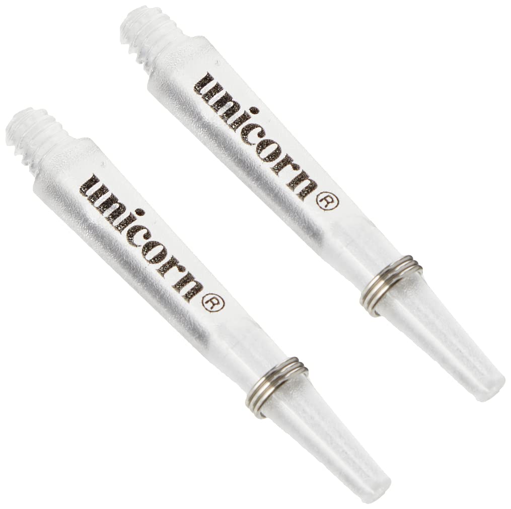 Unicorn Dart Shafts | Gripper 3 Value Pack | Durable Nylon | White | 15 Stems | Medium 44.2 mm
