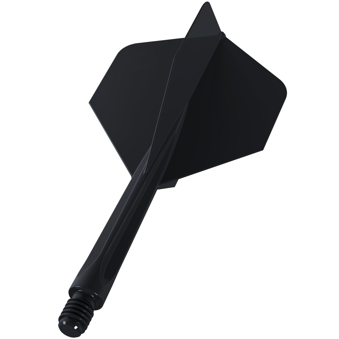 Unicorn Forge Integrated Dart Flights & Shafts | 1 Piece Construction for Perfect 90˚ Angle | Lightweight Tough Polymer | Standard Plus Shape & 2BA Thread | Medium Length Stem 26 mm |
