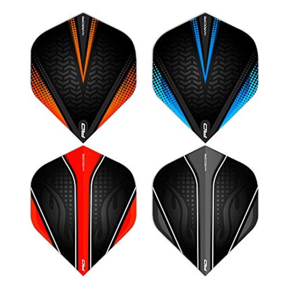 RED DRAGON Hardcore Selection Pack Extra Thick Standard Dart Flights