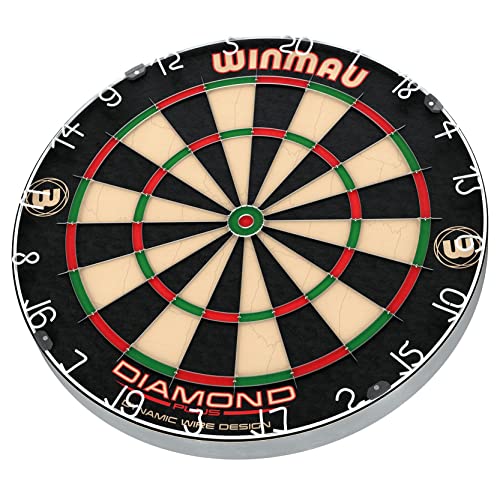 WINMAU Diamond Plus Professional Bristle Dartboard