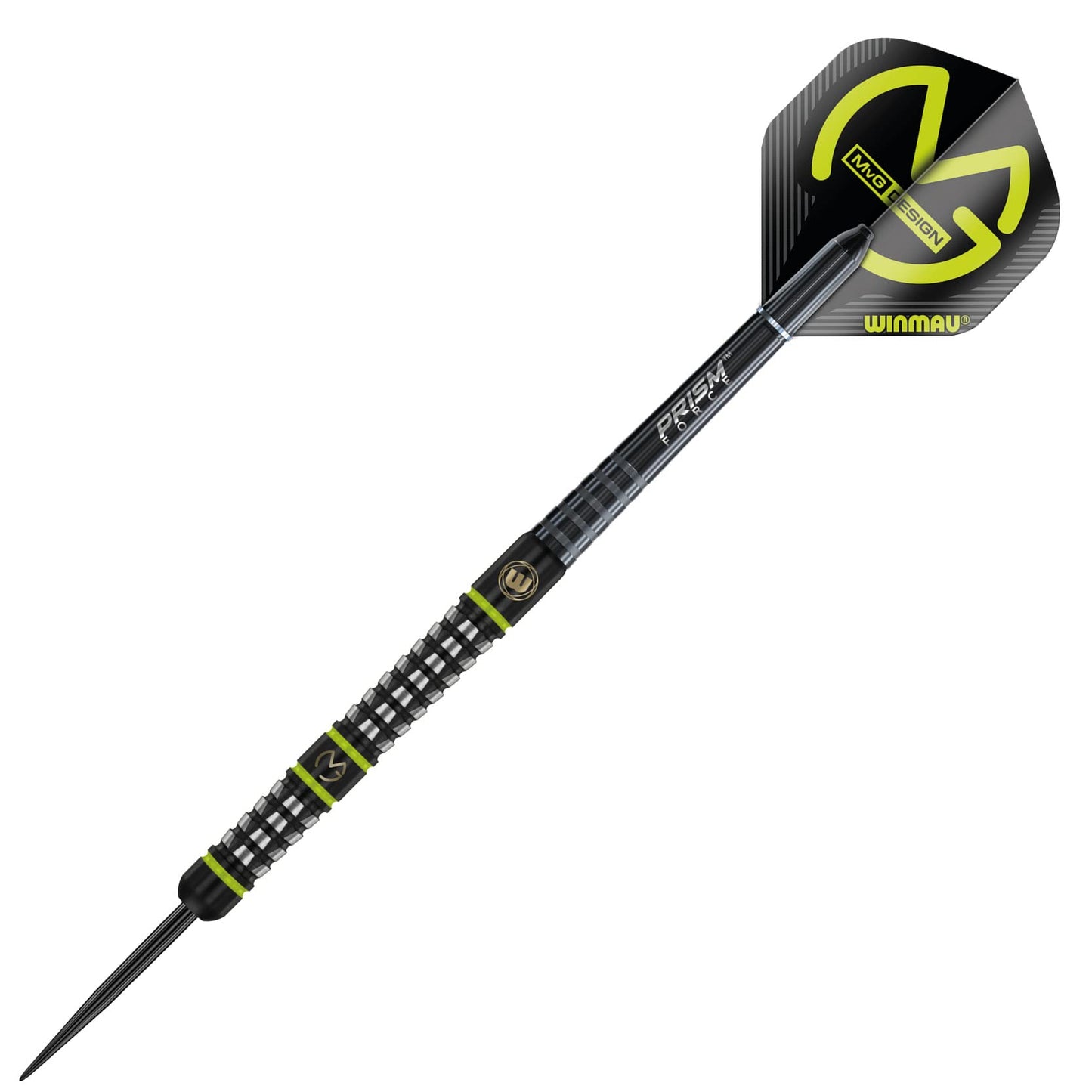 WINMAU MvG Acclaim Tungsten Steel Tip Darts 25g Set with Flights and Shafts