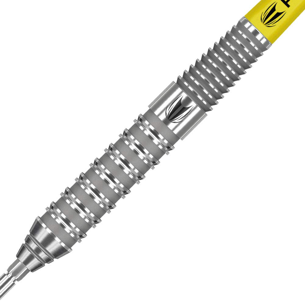 TARGET Darts Bolide 90% Tungsten Swiss Point Steel Tip Darts Set of 3 | Featuring Pro Grip Dart Stems, Number 6 Dart Flights, Swiss Points | Professional Darts
