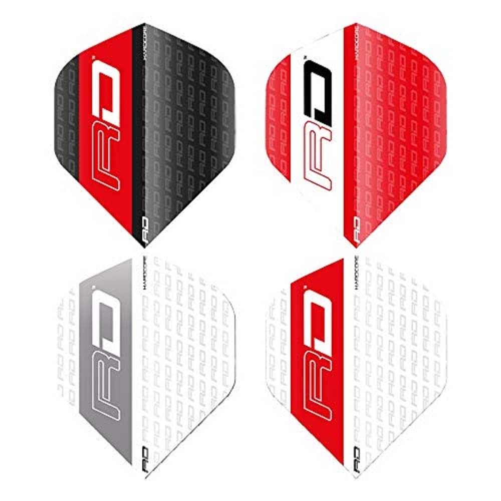 RED DRAGON Hardcore Selection Pack Extra Thick Standard Dart Flights