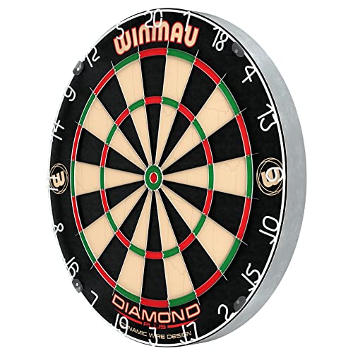 WINMAU Diamond Plus Professional Bristle Dartboard