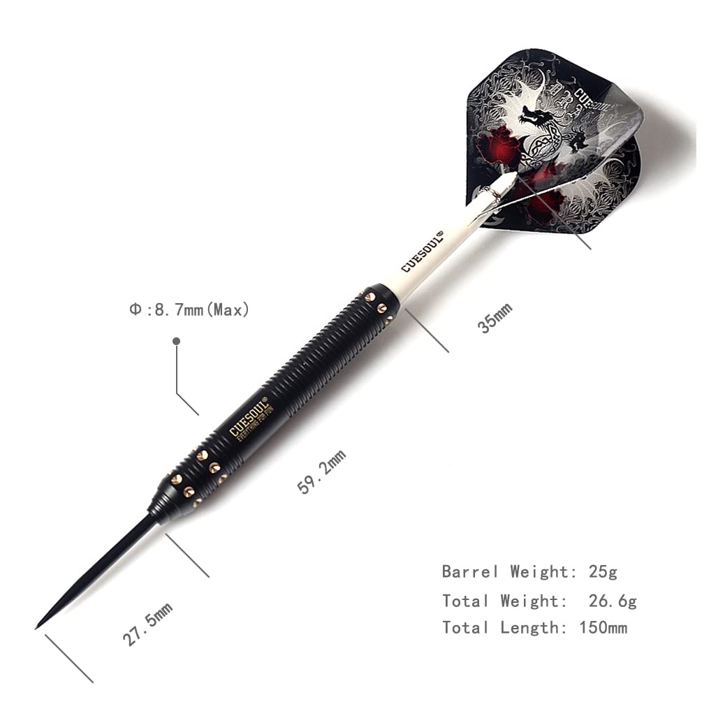 CUESOUL Dragon Series 21/23/25 Grams Steel Tip Darts