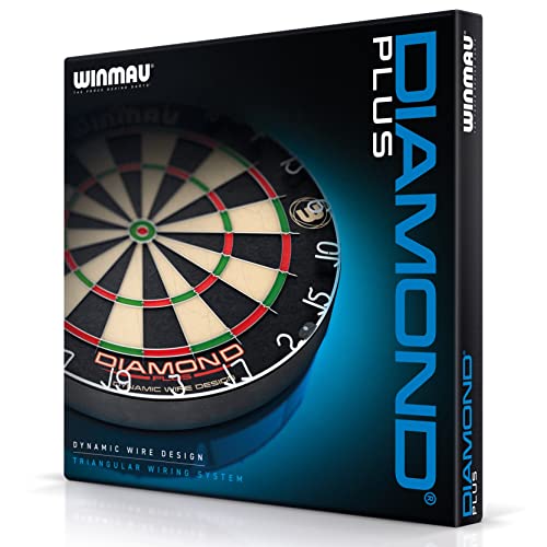 WINMAU Diamond Plus Professional Bristle Dartboard