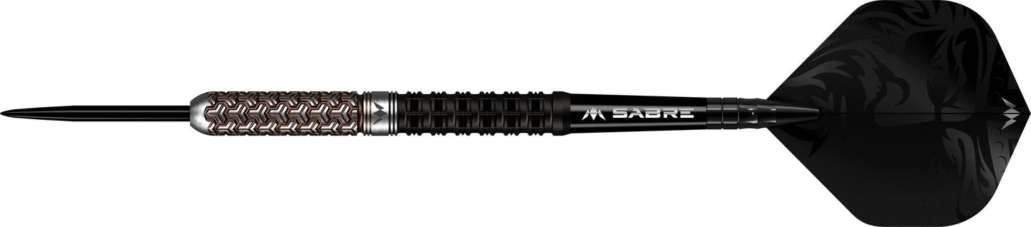 Mission Darts Archon 97.5% Tungsten Barrel Steel Tip Premium Dart Set, Black and Bronze, Shafts and Flights, Multiple Weights