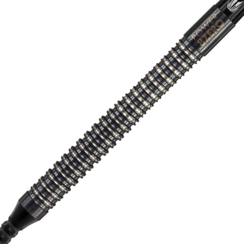 Target Darts Phil Taylor Power 8-Zero Black P8Z3 80% Tungsten Soft Tip Darts Set