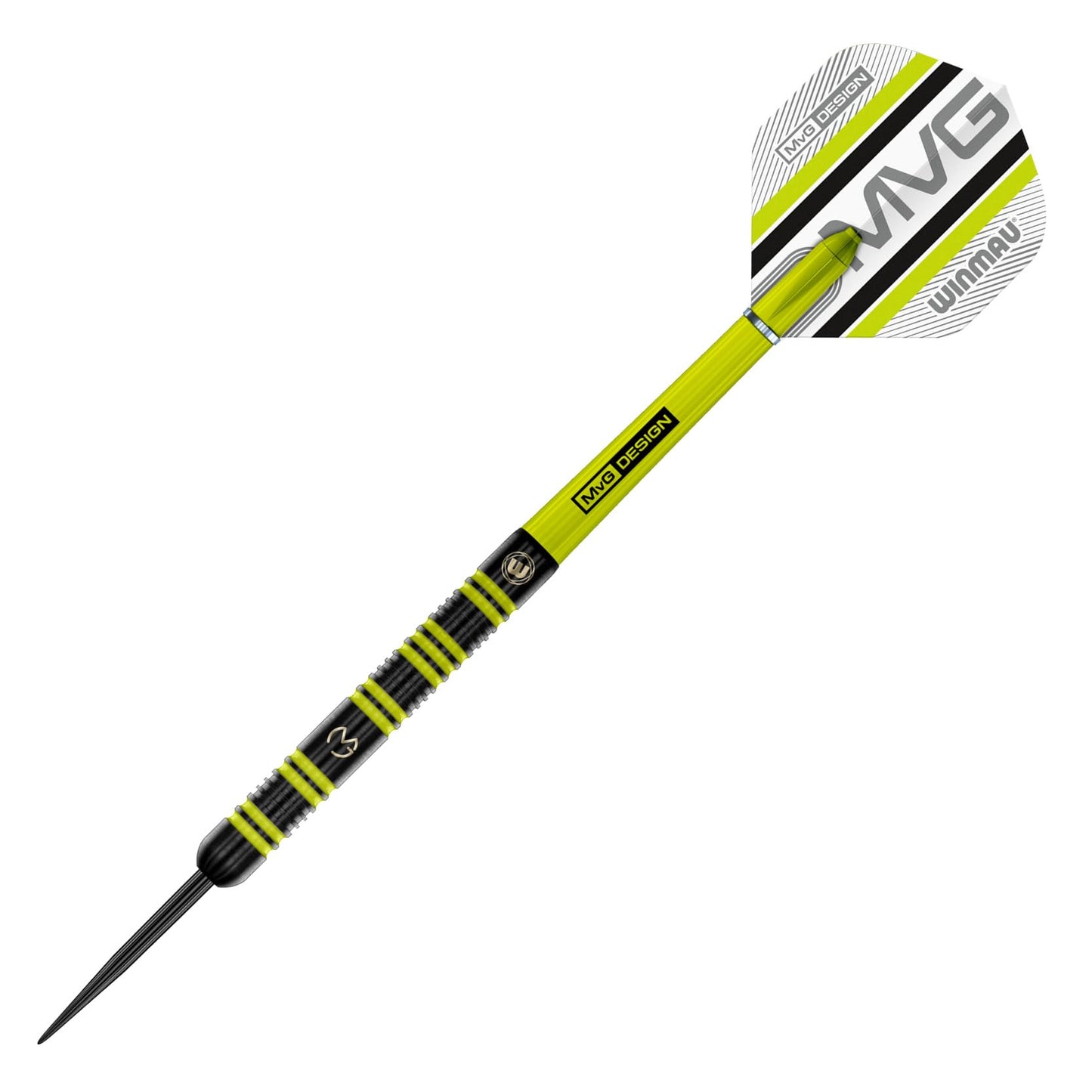 WINMAU Darts - 85% Pro Series Professional Dart Set with Dart Flights and Dart Shafts (Stems)
