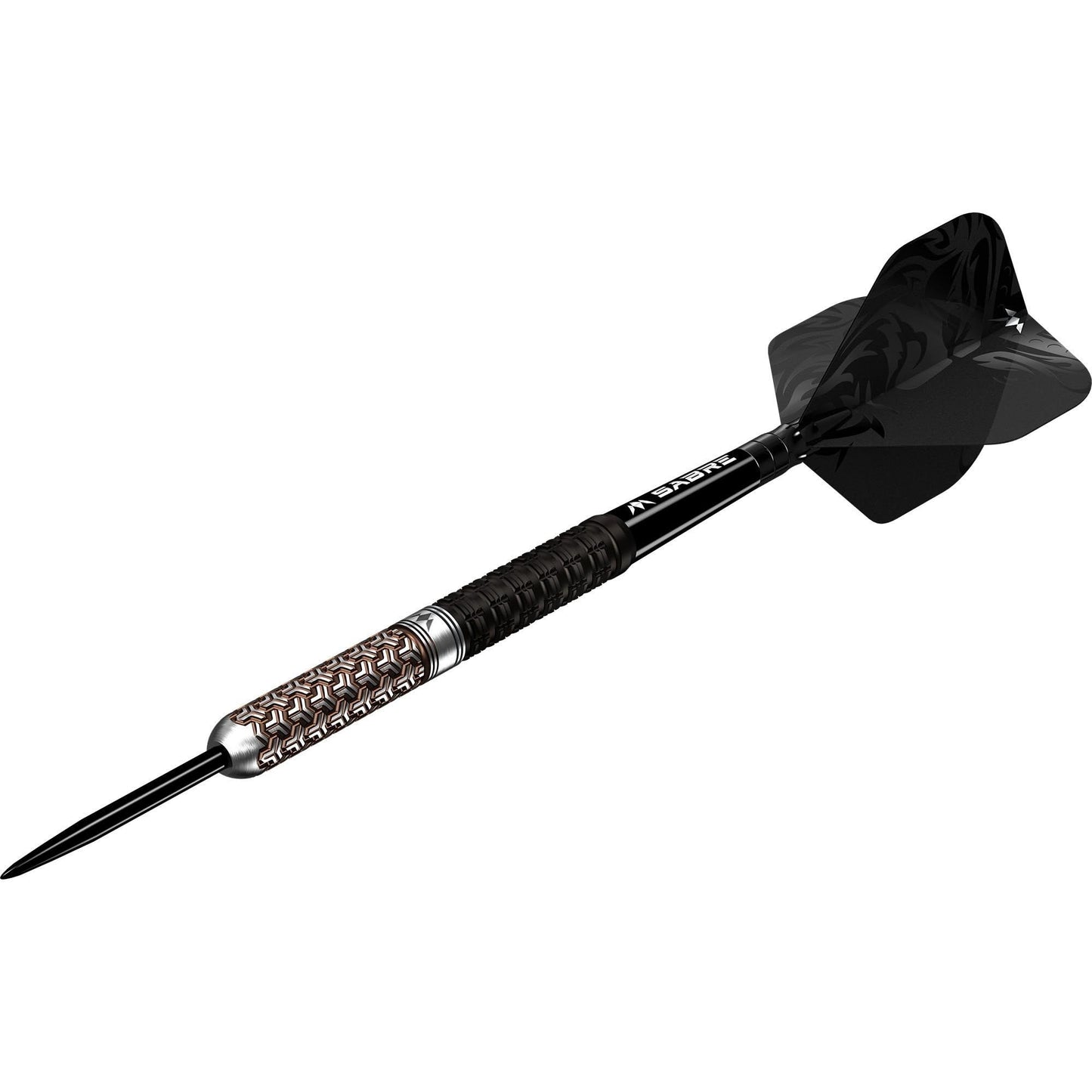 Mission Darts Archon 97.5% Tungsten Barrel Steel Tip Premium Dart Set, Black and Bronze, Shafts and Flights, Multiple Weights