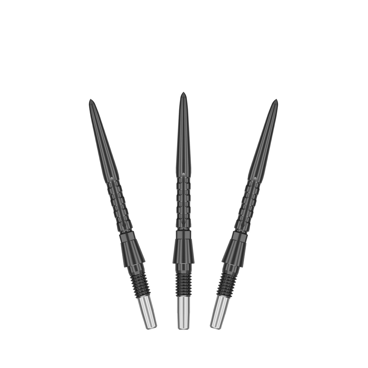TARGET Darts Swiss Point Storm Dart Points, Surge (3 Pack Set of Tips) 26MM/30MM/35MM – Gold/Silver/Black | Change Dart Points, Swiss Storm Points, Professional Darts Accessories
