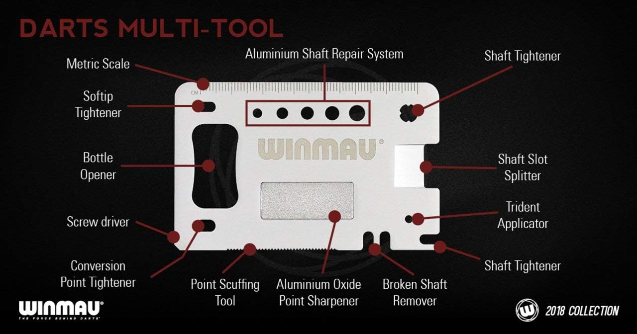 WINMAU Darts Multi-Tool