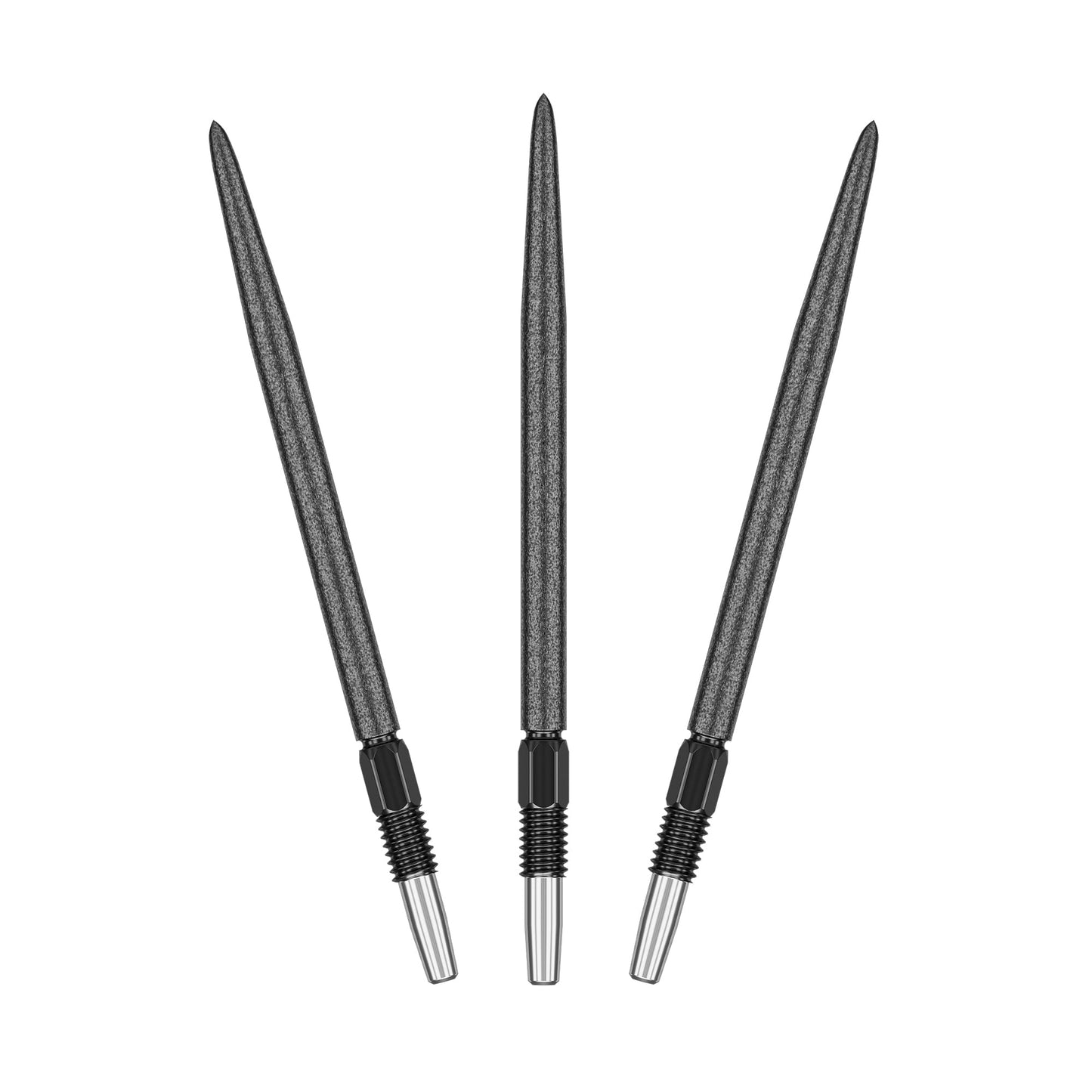 TARGET Darts Swiss Point SLK Luke Littler Dart Points (3 Pack Set of Tips) 35MM/42MM – Gold/Silver/Black | Rough Textured Dart Points, Replacement Steel Dart Tips, Professional Dart Accessories