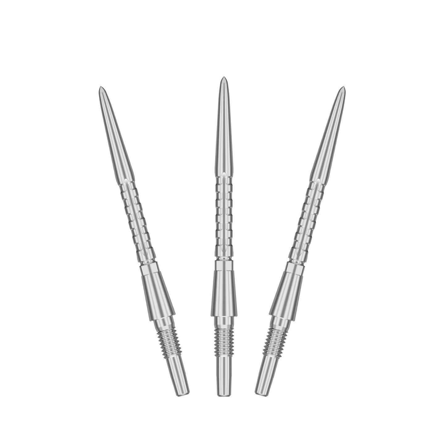 TARGET Darts Swiss Point Storm Dart Points, Surge (3 Pack Set of Tips) 26MM/30MM/35MM – Gold/Silver/Black | Change Dart Points, Swiss Storm Points, Professional Darts Accessories