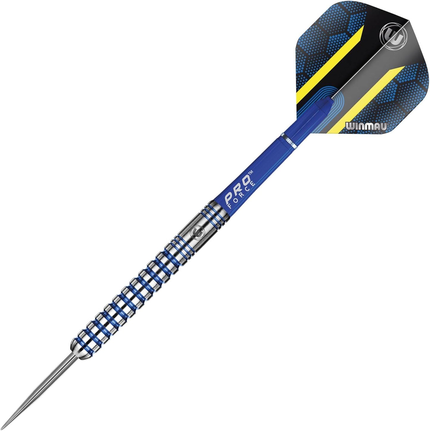 WINMAU Darts Sub-Zero 24g Professional Steeltip Tungsten Darts Set with Flights and Shafts (Dart Stems)