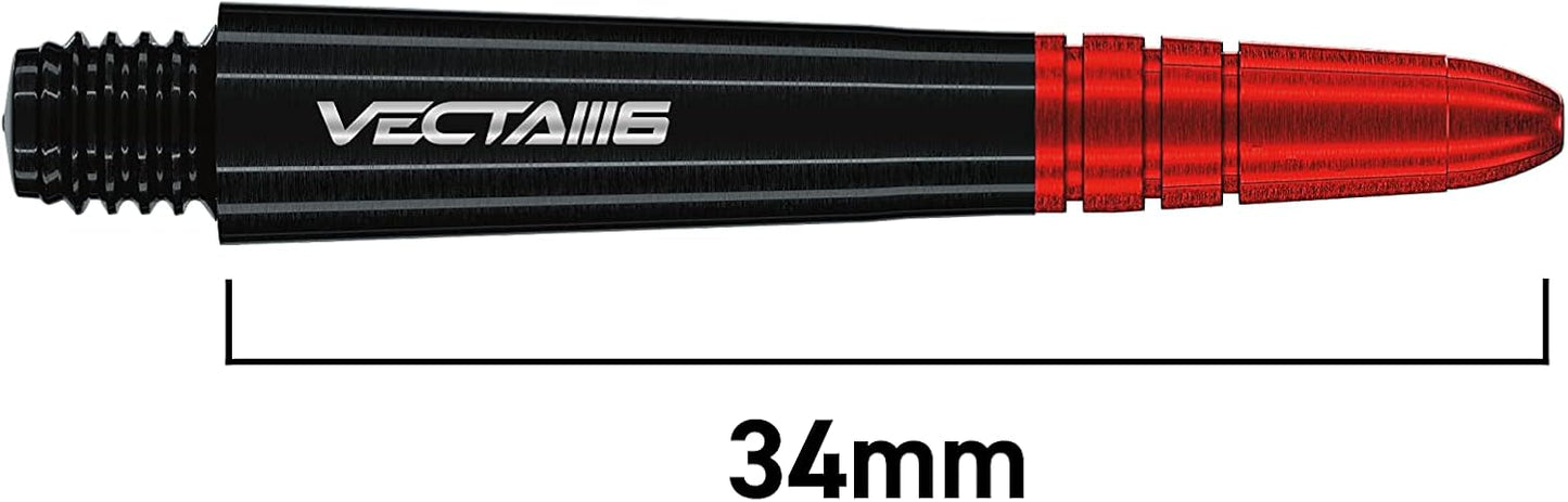 Vecta Blade 6 Short Dart Stems - 1 set per pack (3 shafts in total)