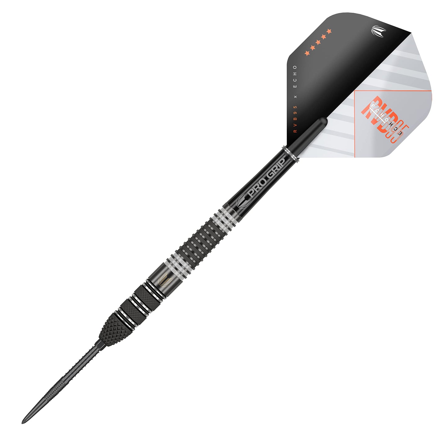 Target Darts RVB 95 x Echo 95% Tungsten Swiss Point Steel Tip Darts Set
