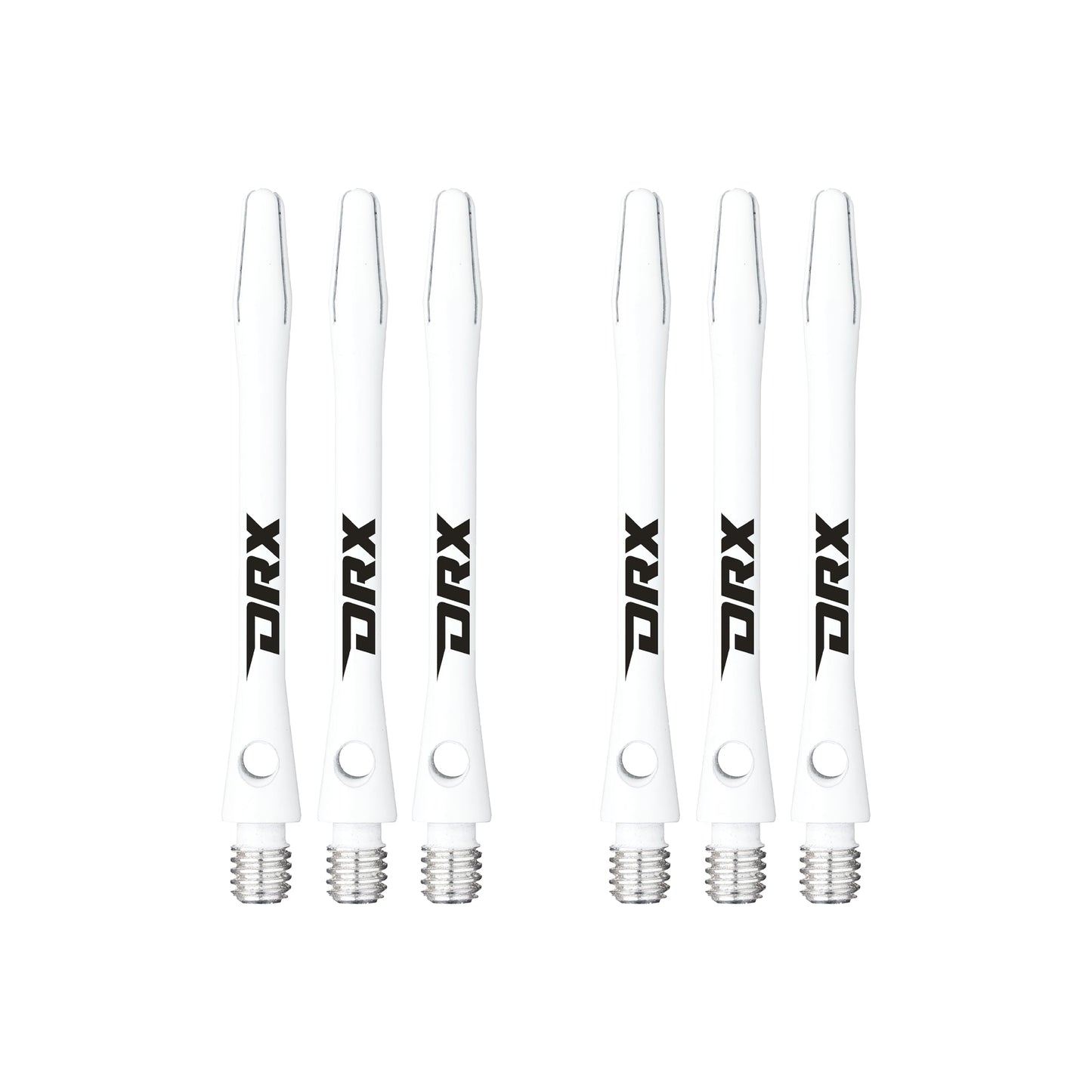 RED DRAGON DRX Coated Aluminium Dart Stems (Shafts) - 2 sets per pack (6 Stems in total)