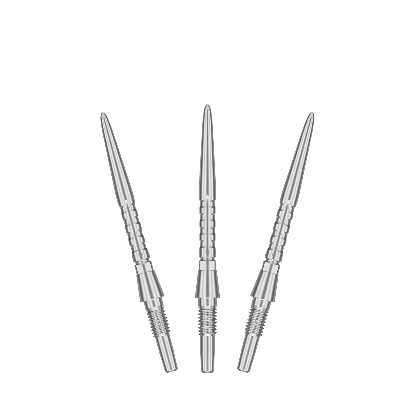 TARGET Darts Swiss Point Storm Dart Points, Surge (3 Pack Set of Tips) 26MM/30MM/35MM – Gold/Silver/Black | Change Dart Points, Swiss Storm Points, Professional Darts Accessories