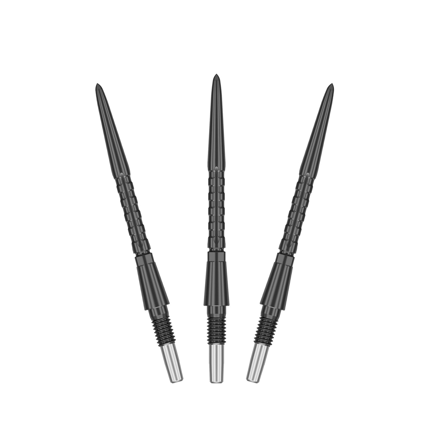TARGET Darts Swiss Point Storm Dart Points, Surge (3 Pack Set of Tips) 26MM/30MM/35MM – Gold/Silver/Black | Change Dart Points, Swiss Storm Points, Professional Darts Accessories