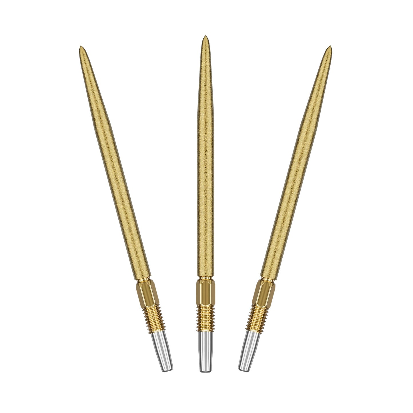 TARGET Darts Swiss Point SLK Luke Littler Dart Points (3 Pack Set of Tips) 35MM/42MM – Gold/Silver/Black | Rough Textured Dart Points, Replacement Steel Dart Tips, Professional Dart Accessories