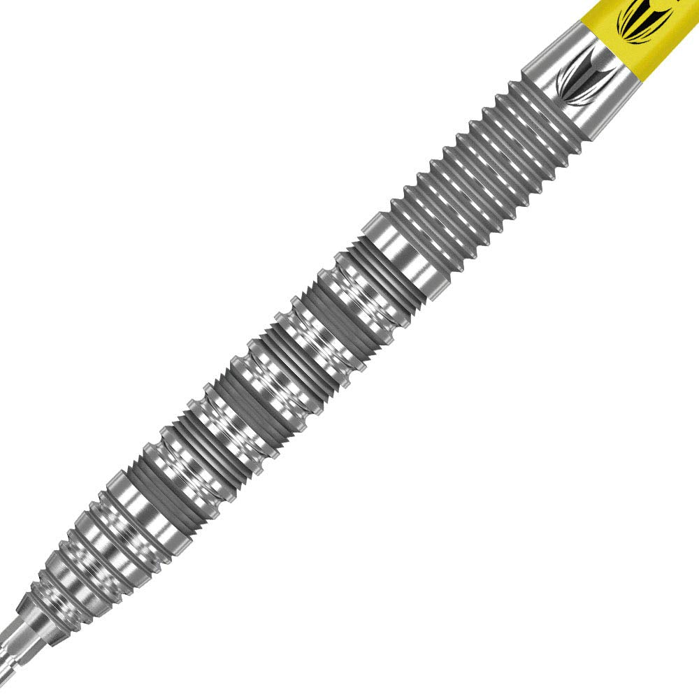 TARGET Darts Bolide 90% Tungsten Swiss Point Steel Tip Darts Set of 3 | Featuring Pro Grip Dart Stems, Number 6 Dart Flights, Swiss Points | Professional Darts