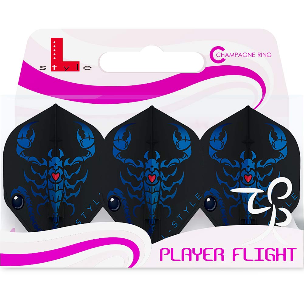 L-Style Signature EZ Flight-Serie von Thor-Sports in Standardform (L1-Shape), Motive: Berry Van Peer, Boris Krcmar, David Evans, Deta Hedman, Aiki Oishi, Hiroto Ichimiya…