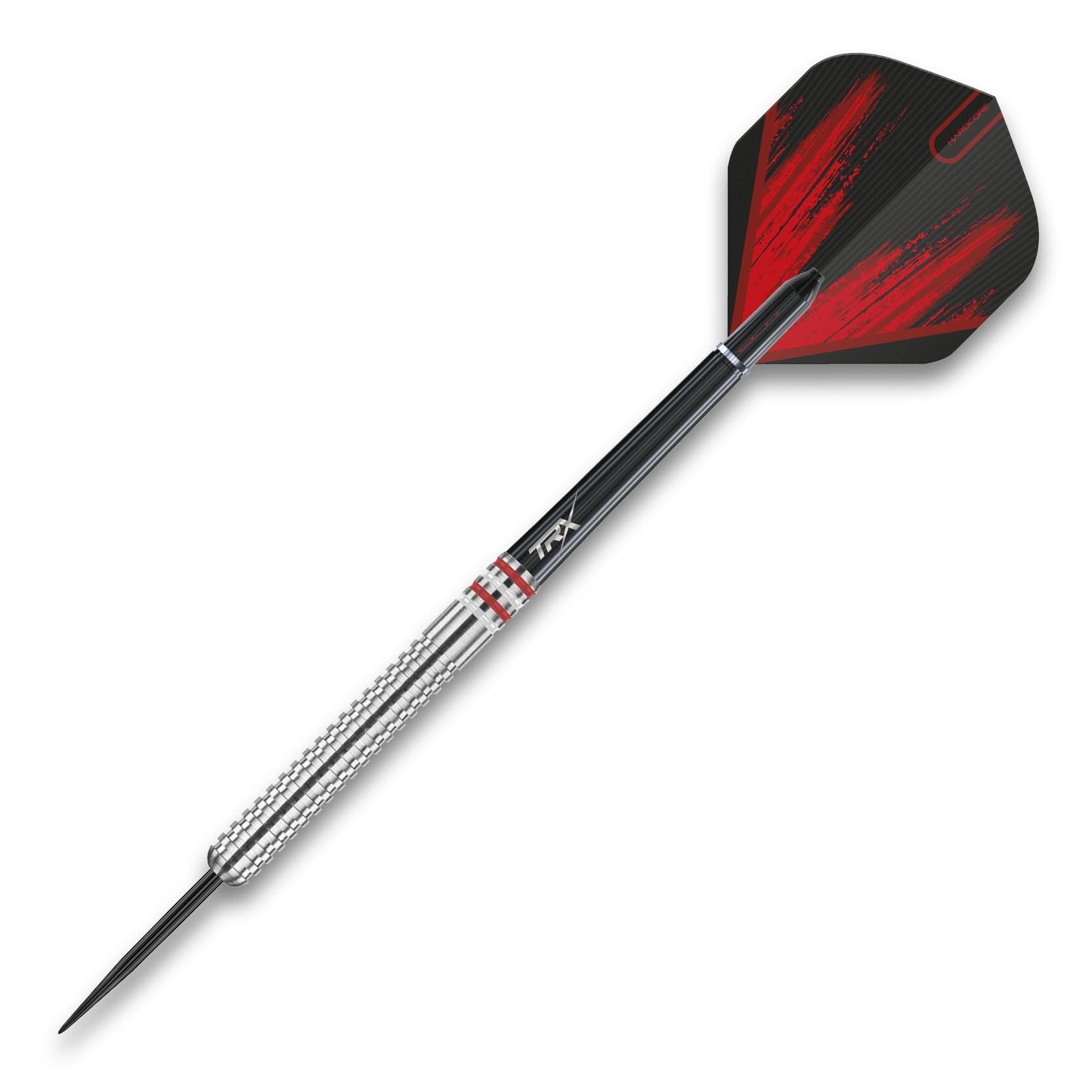 RED DRAGON Raider Series: 23g Steel Tip Tungsten Darts Set - Professional Darts with Shafts (Stems) and Flights - Choice of Colour Available