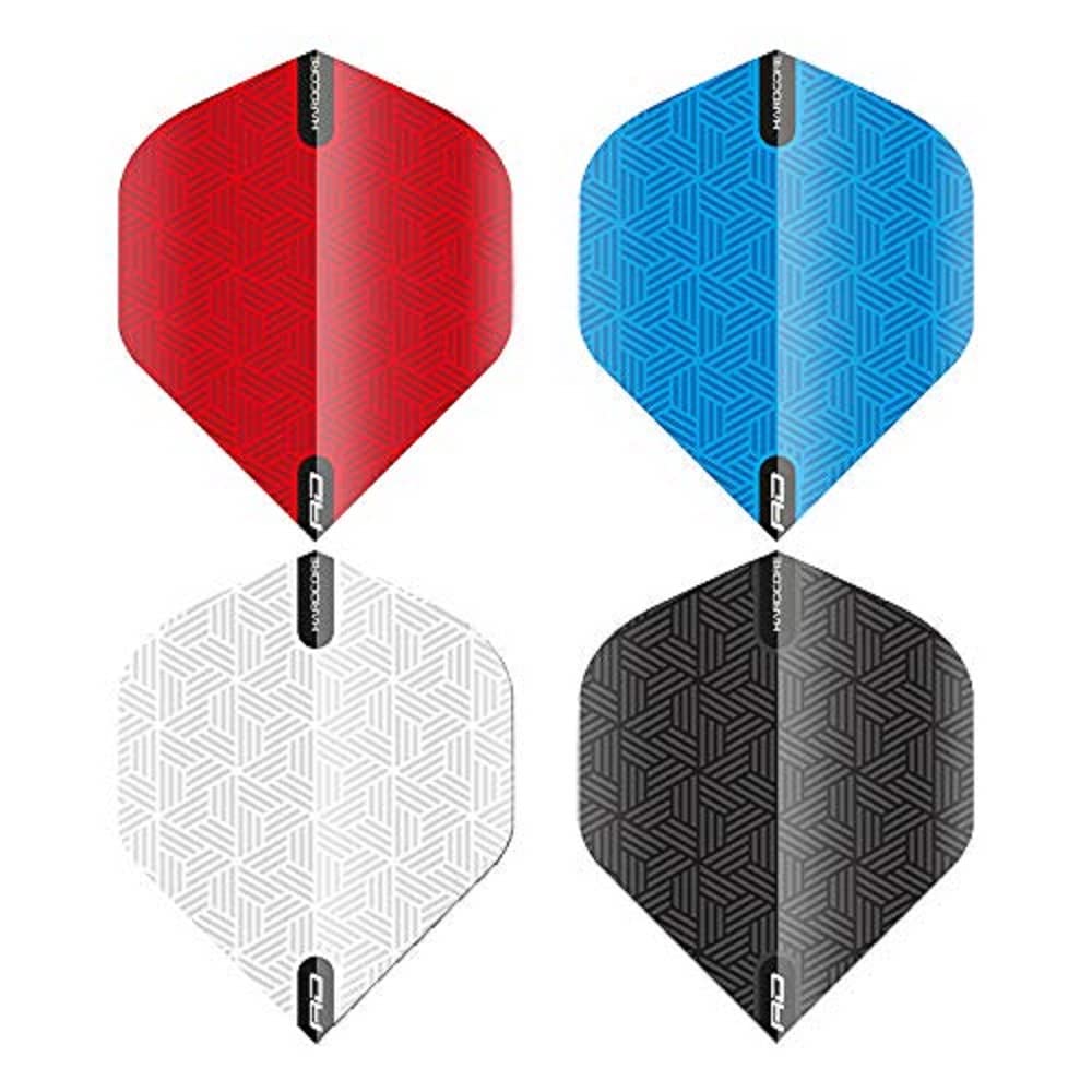 RED DRAGON Hardcore Selection Pack Extra Thick Standard Dart Flights